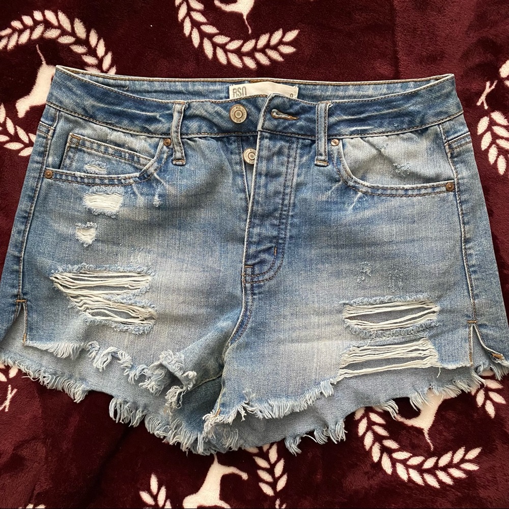 RSQ High Rise Denim Shorts